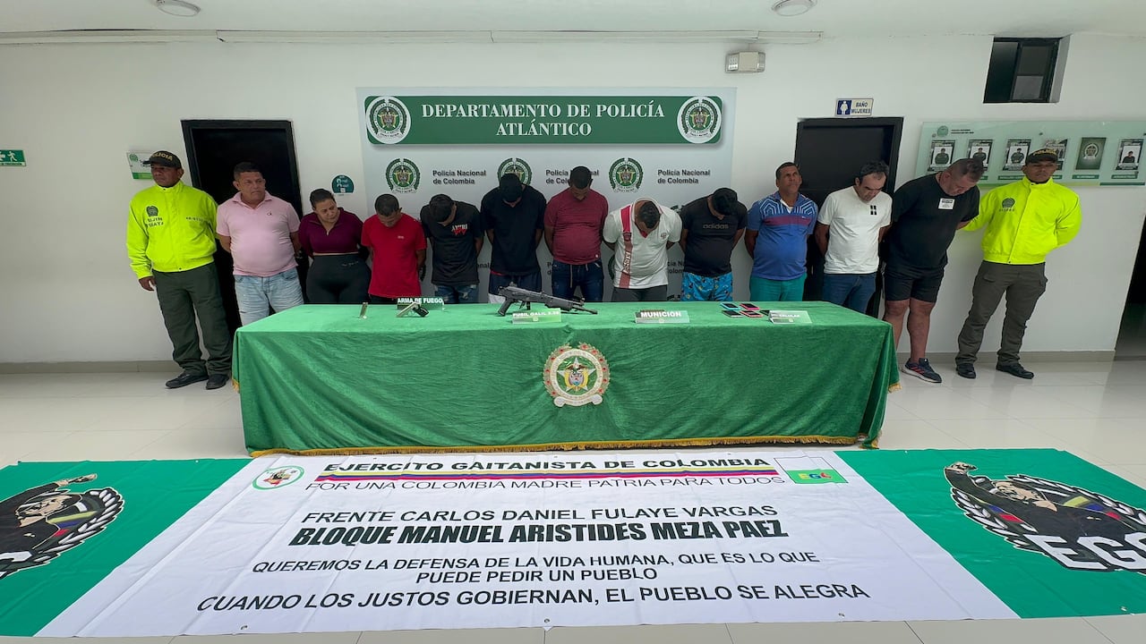 Capturados integrantes del Clan del Golfo.