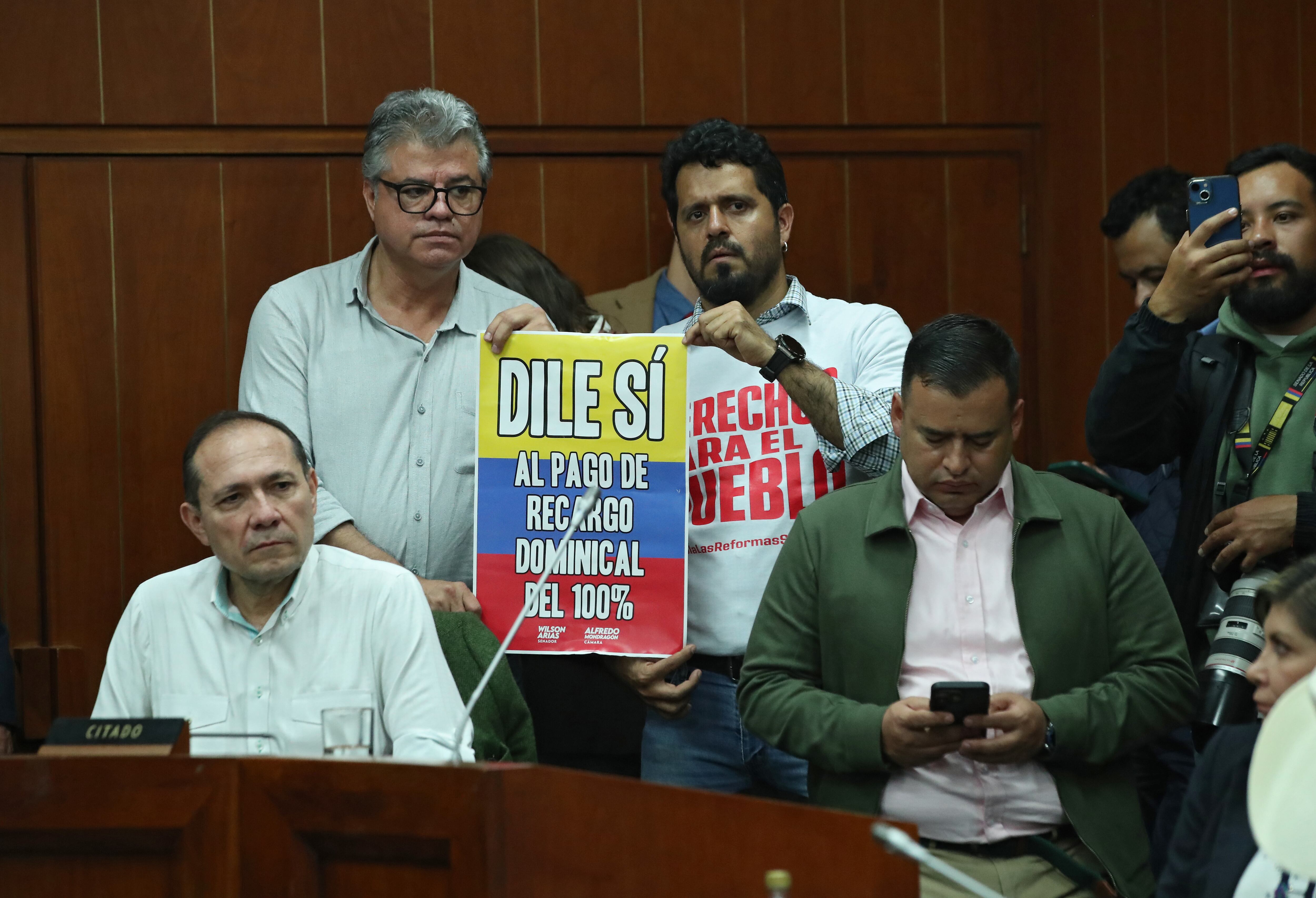Antonio Sanguino Páez ministro de trabajo Comisión Séptima del Senado hundió la reforma laboral en tercer debate
Bogota marzo 18 del 2025
Foto Guillermo Torres Reina - SEMANA