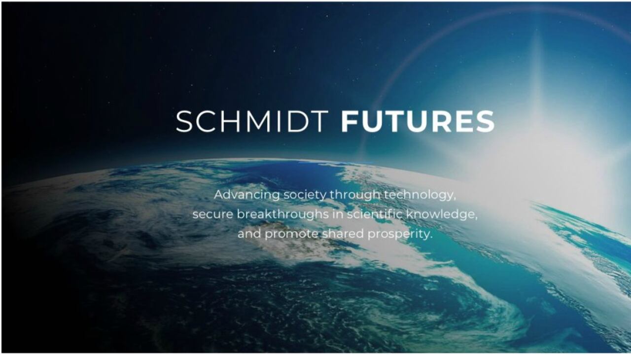 Imagen oficial de Schmidt Futures