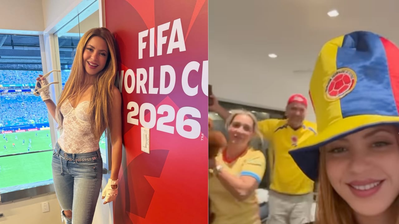 Shakira celebró con bastante felicidad el triunfo de la Selección Colombia ante Ghana
