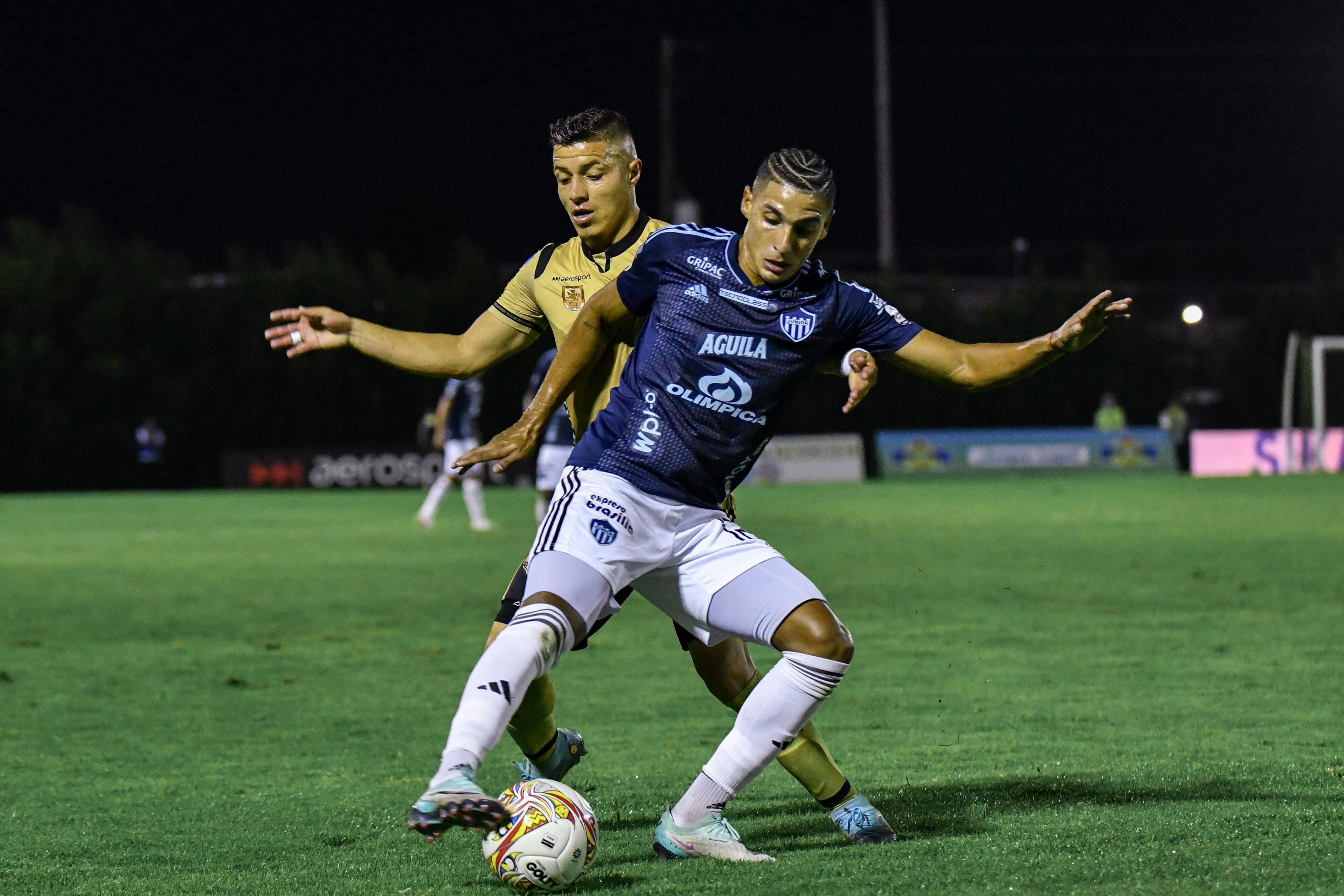 Águilas Doradas vs Junior de Barranquilla por la cuarta fecha del cuadrangular del grupo B