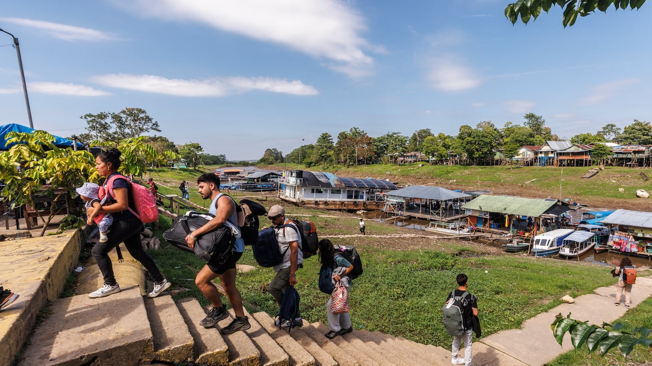 Muelle de Leticia.
Leticia-Amazonas.
Agosto 11 de 2025.
Foto: Juan Carlos Sierra-Revista Semana.