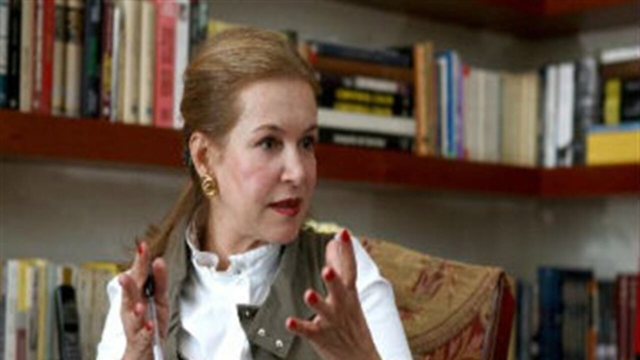 Noemí Sanín, excanciller de Colombia.