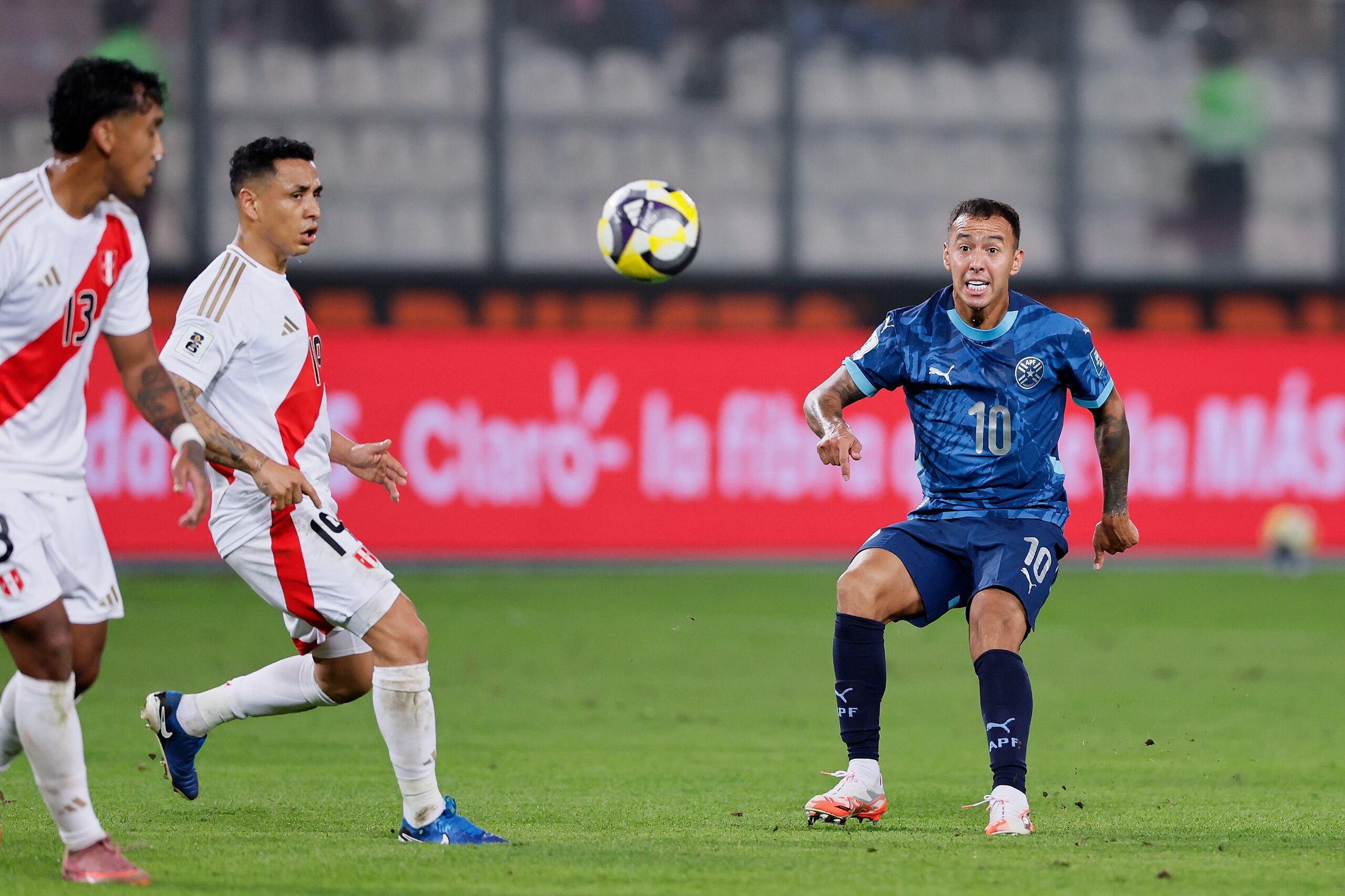 Paraguay consiguió ganar en la última fecha de la eliminatoria, donde se enfrentó a Perú.