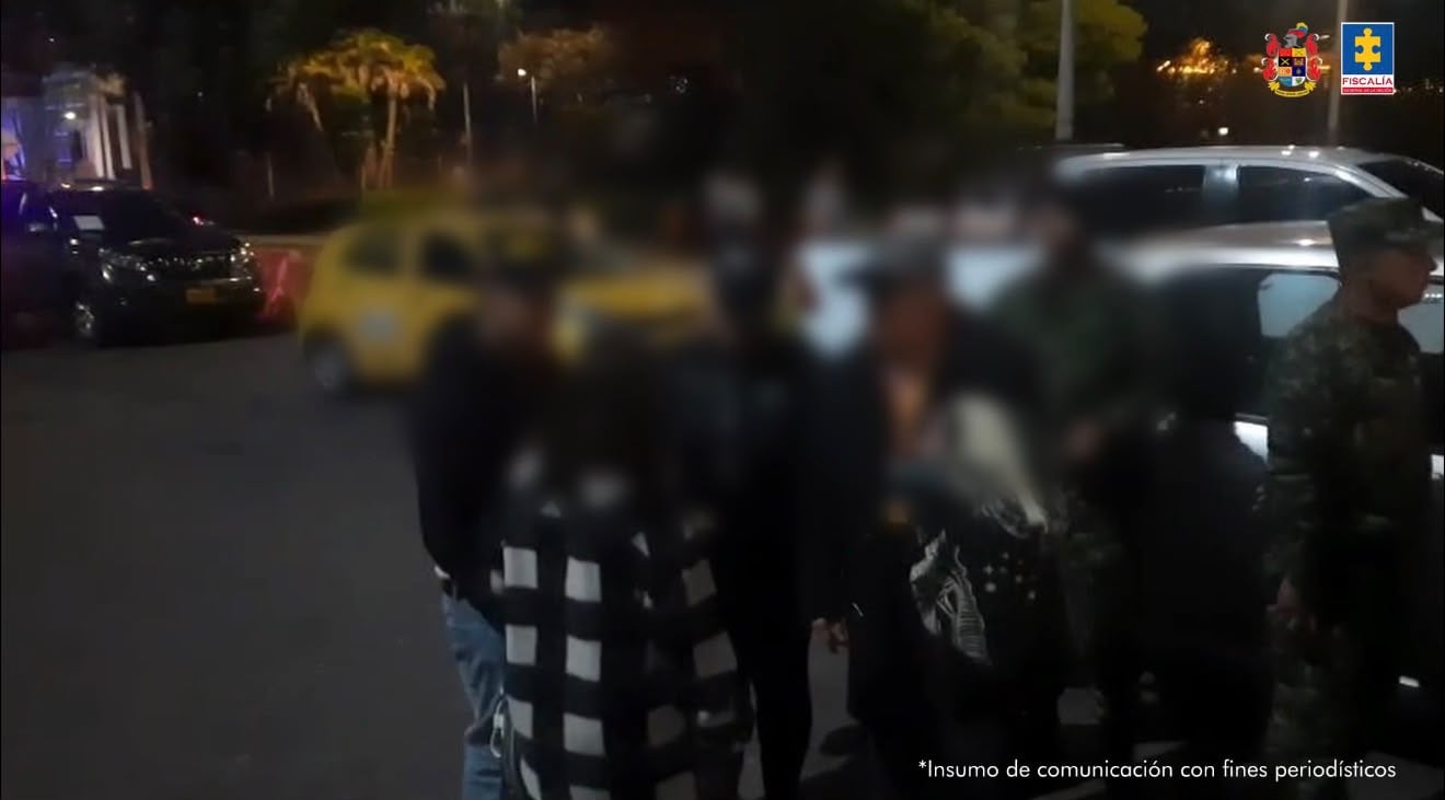 Un joven secuestrado por una organización criminal al servicio del Clan del Golfo en Bogotá.