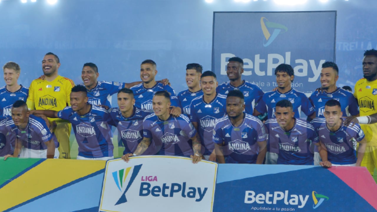 Millonarios se coronó con esta nómina como campeón de liga colombiana ante Nacional.