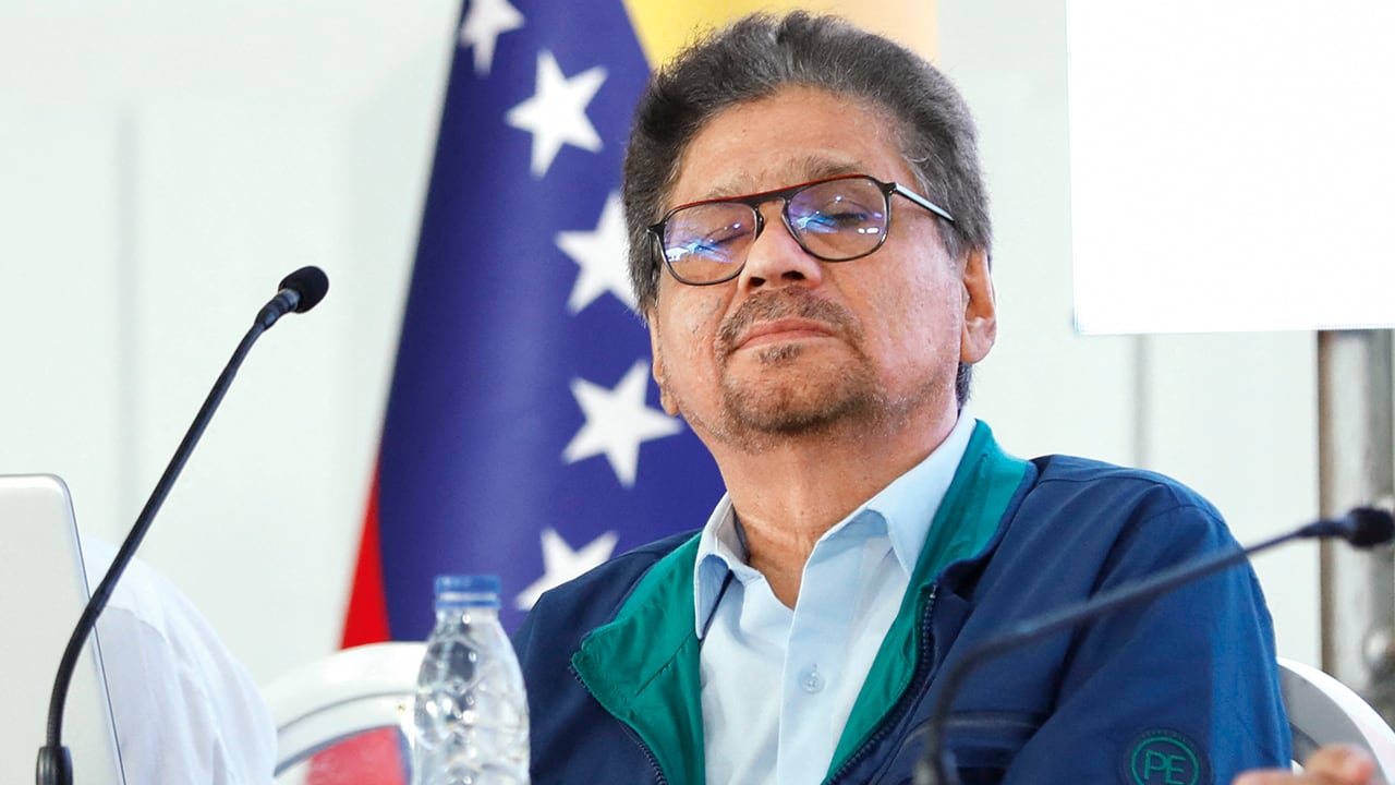 Iván Márquez reapareció en julio de 2024 para la instalación de los diálogos de paz con el Gobierno Petro en Caracas, Venezuela.