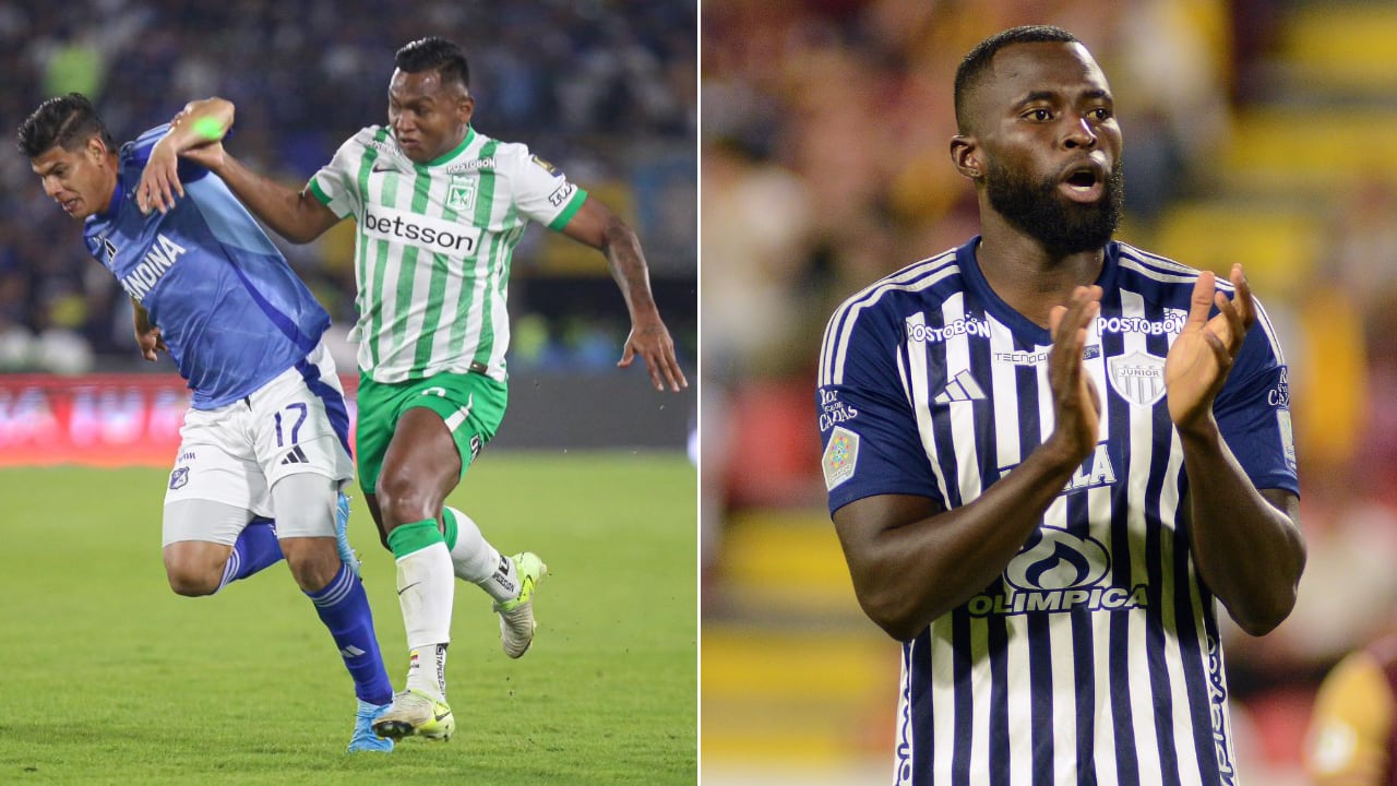 Millonarios y Nacional ven en la cima al Junior en Liga
