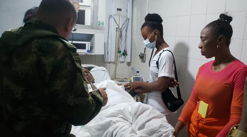 Sócrates Curi se encuentra en un centro médico del Chocó.