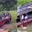 Momentos de angustia tras el accidente.