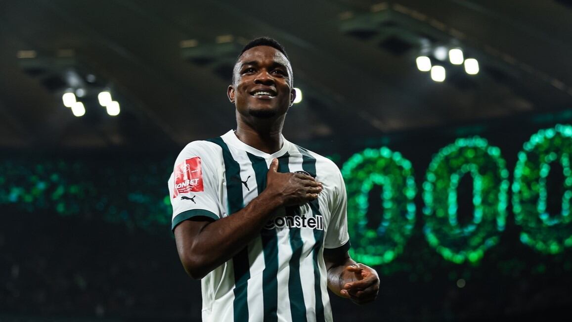 Jhon Córdoba, delantero del Krasnodar