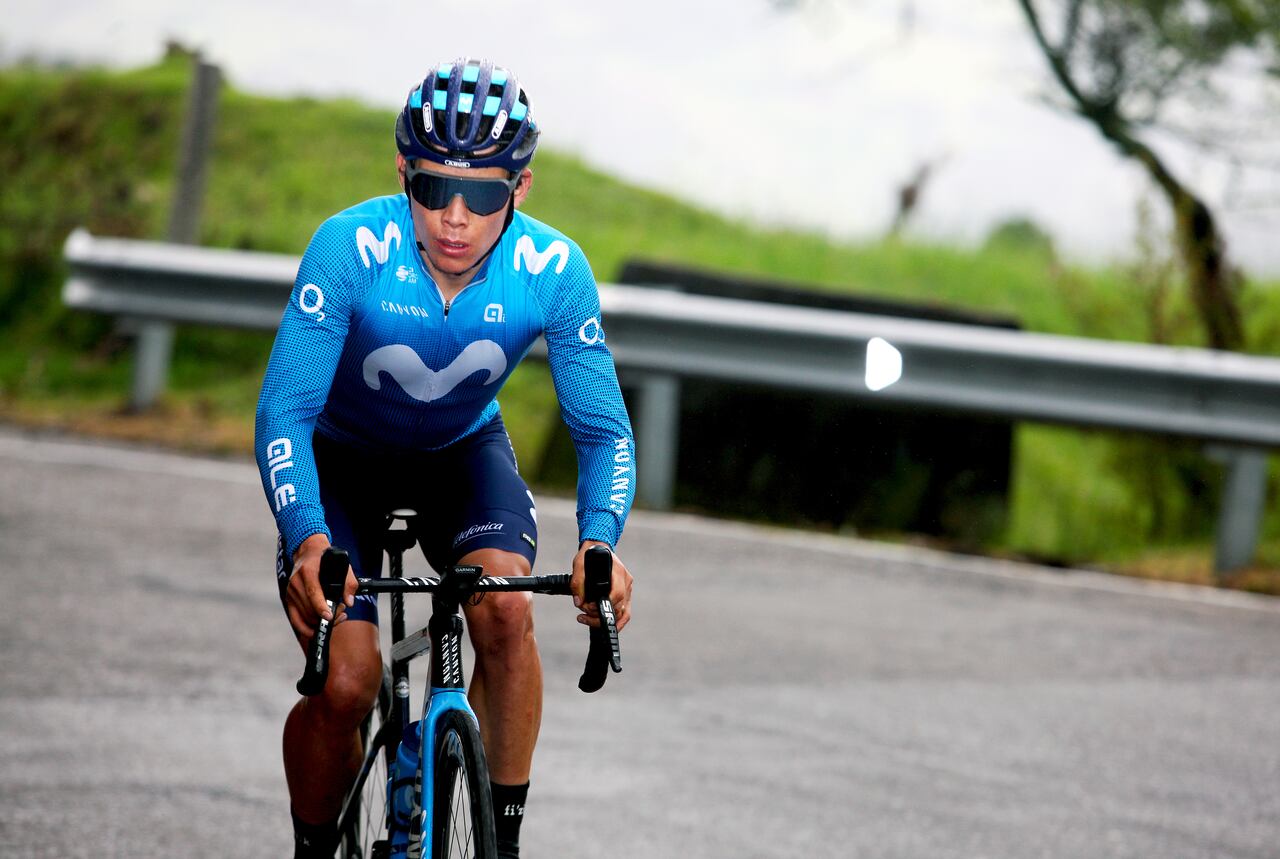 Miguel Ángel López Movistar Team