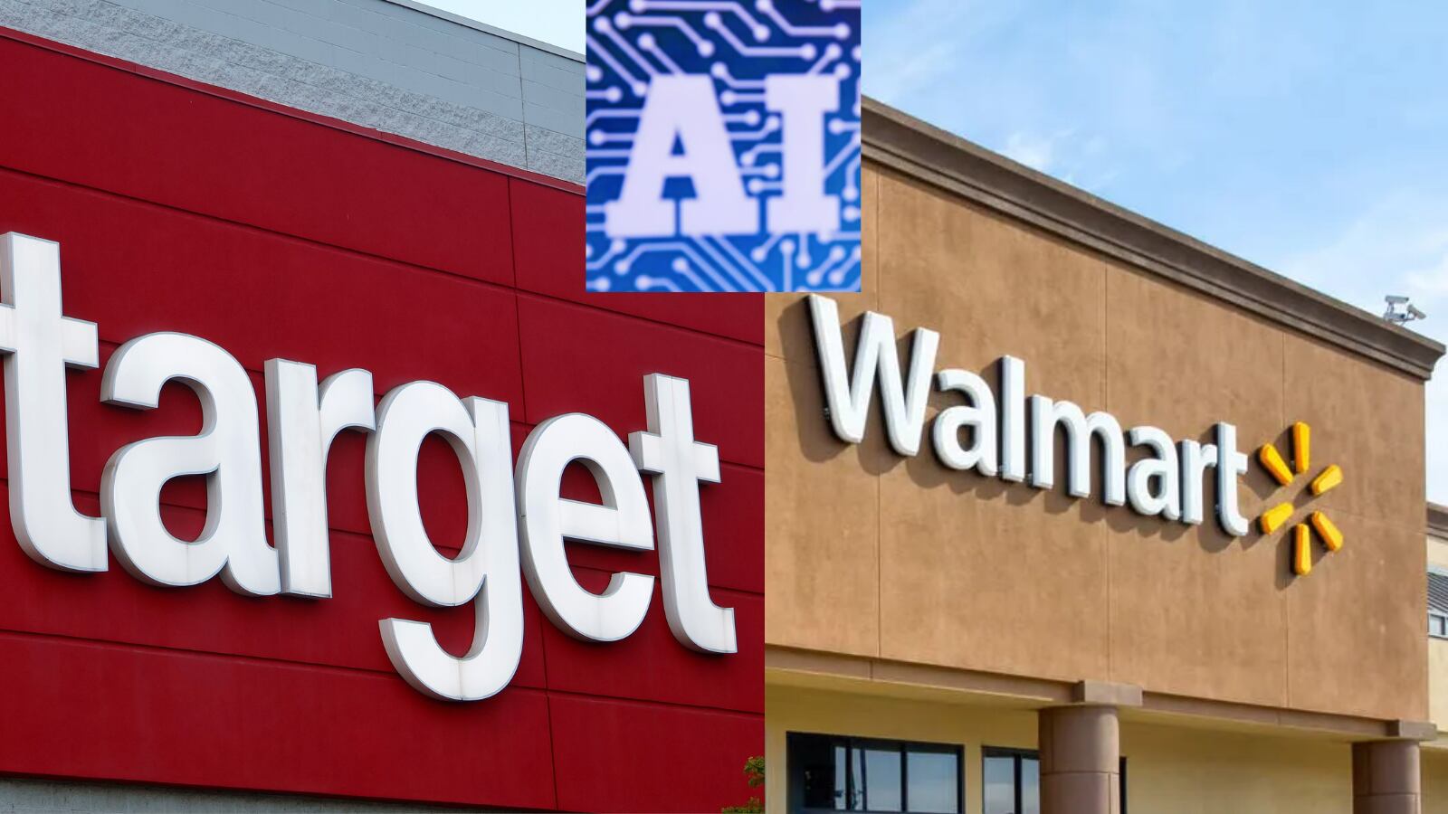 Comparación de precios y variedad entre Walmart y Target realizada con herramientas de inteligencia artificial.