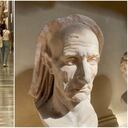 Hombre es arrestado luego de arrojar dos bustos en los Museos Vaticanos. -Foto: Twitter @antigua_roma