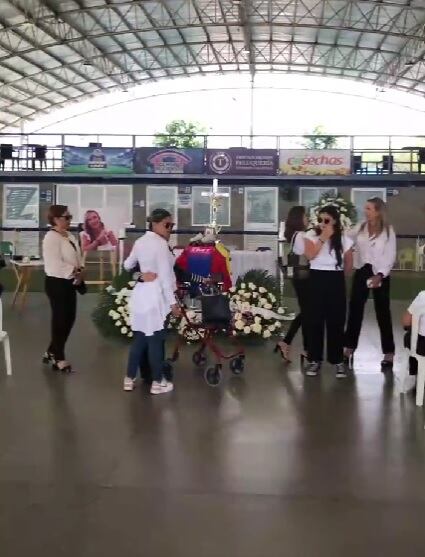 Velación Luz Mery Tristán.