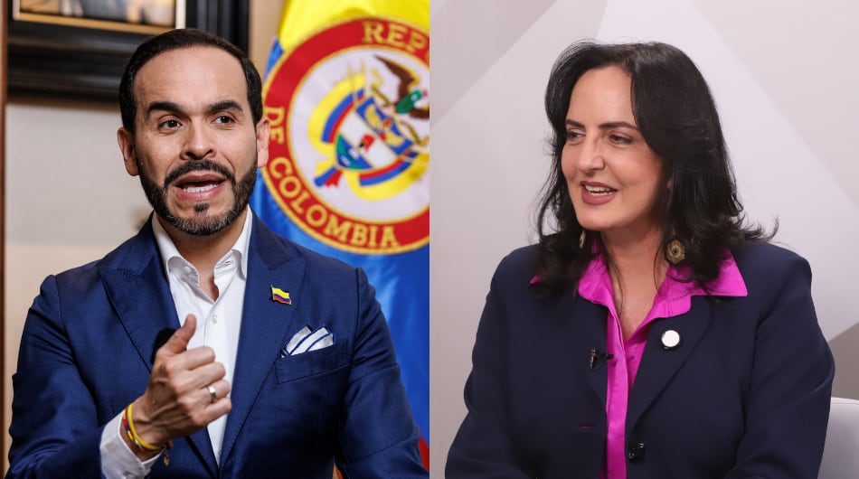 Abelardo de la Espriella y María Fernanda Cabal.