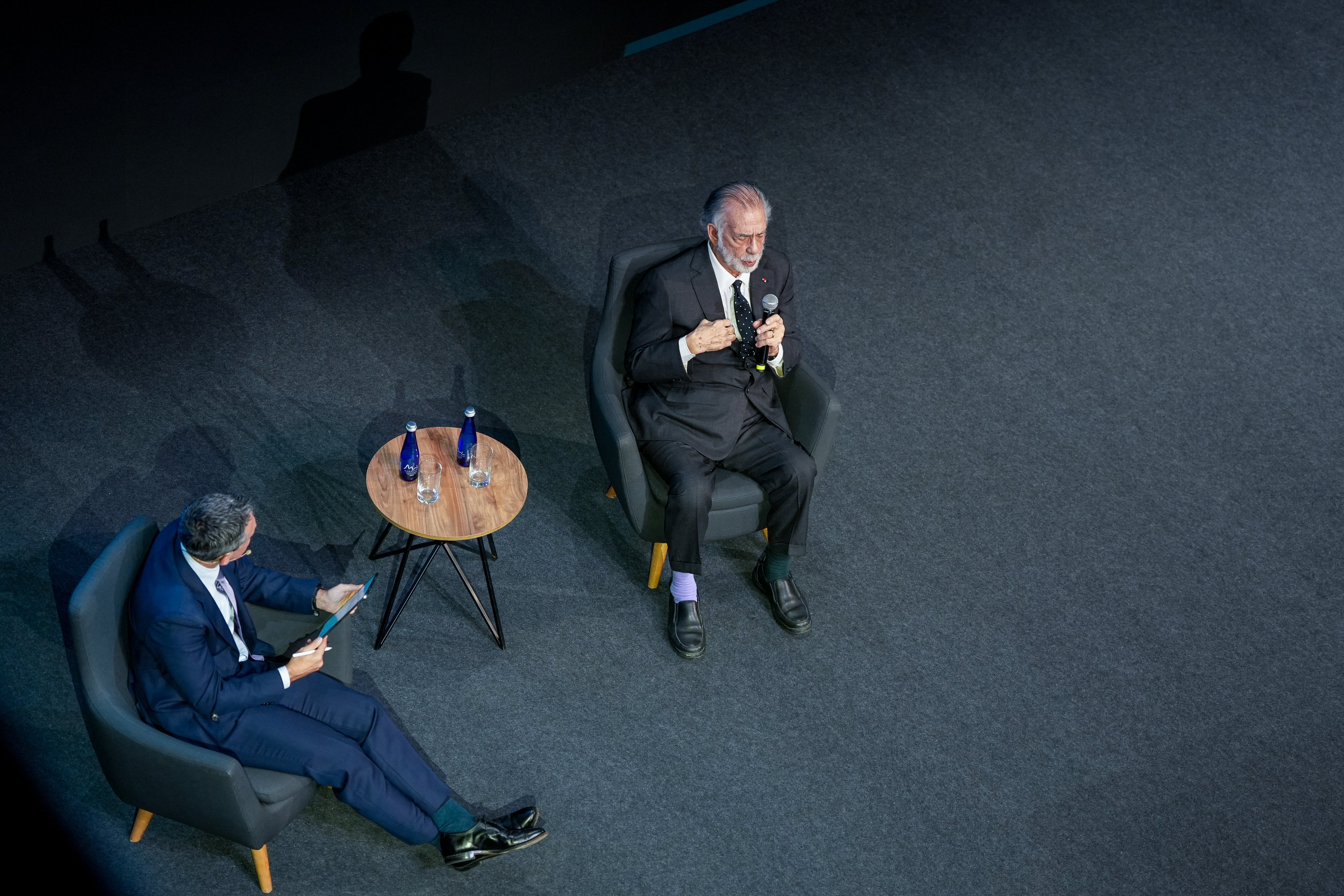 En el WOBI Bogotá, el director Francis Ford Coppola aseguró que viene cuidando su salud, sintiéndose más ligero, y que espera rodar una película más.