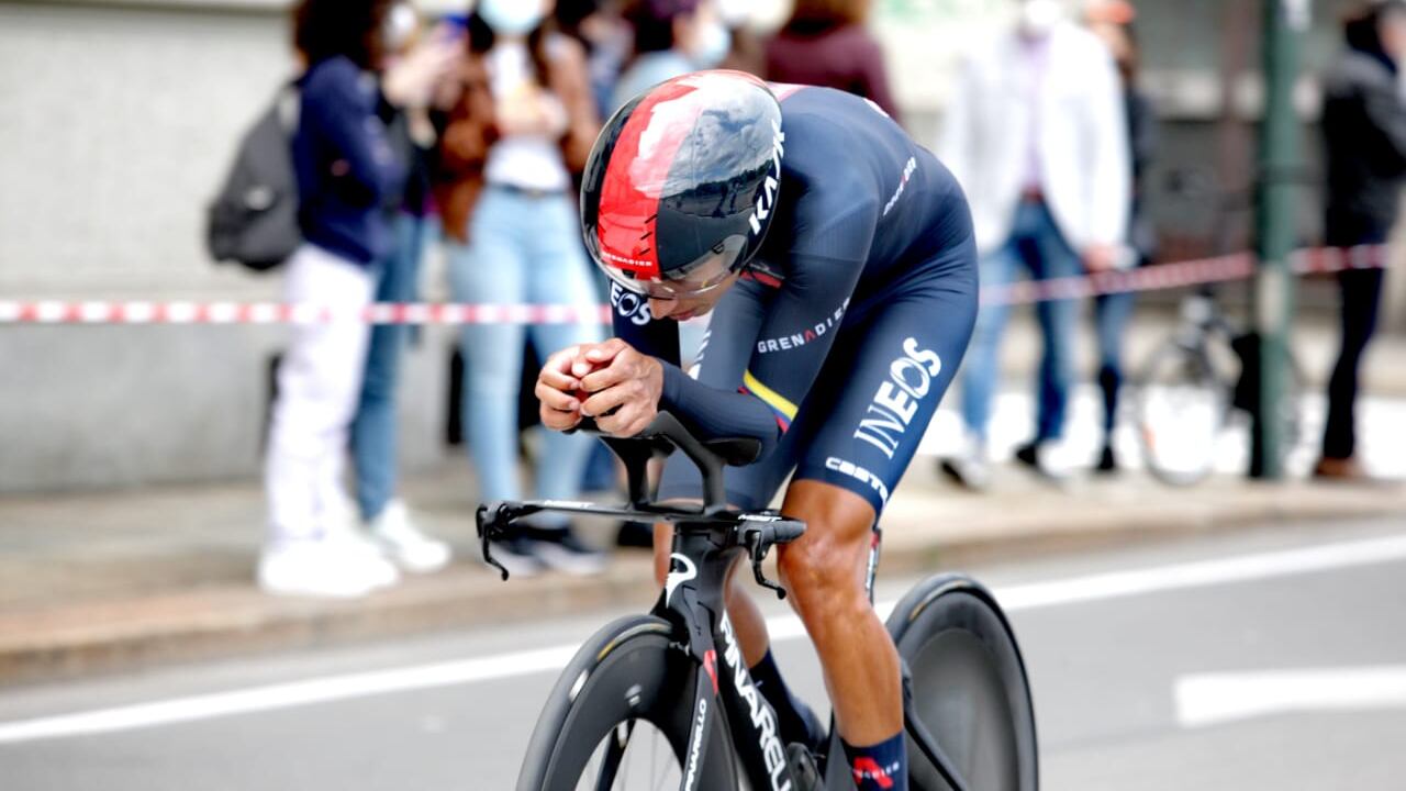 Egan Bernal en el Giro de Italia 2021