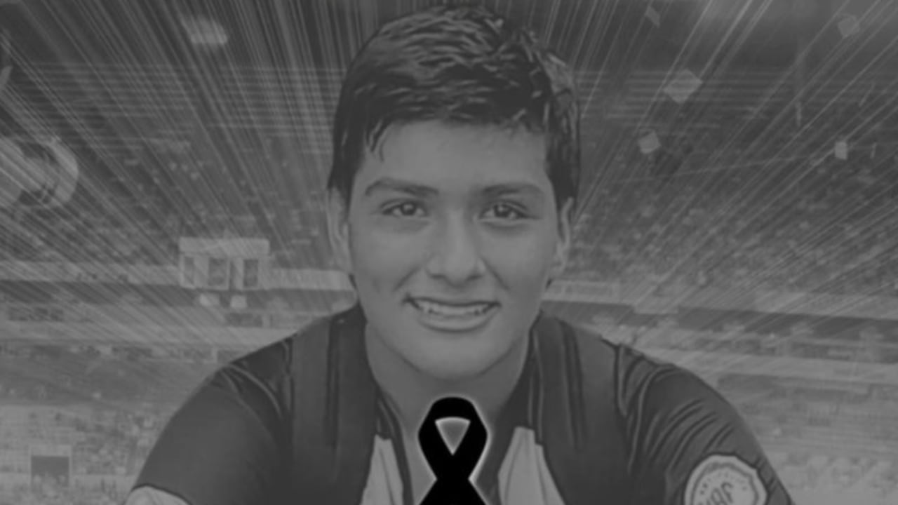 Matías Ramírez Vargas, joven futbolista muerto en Medellín.