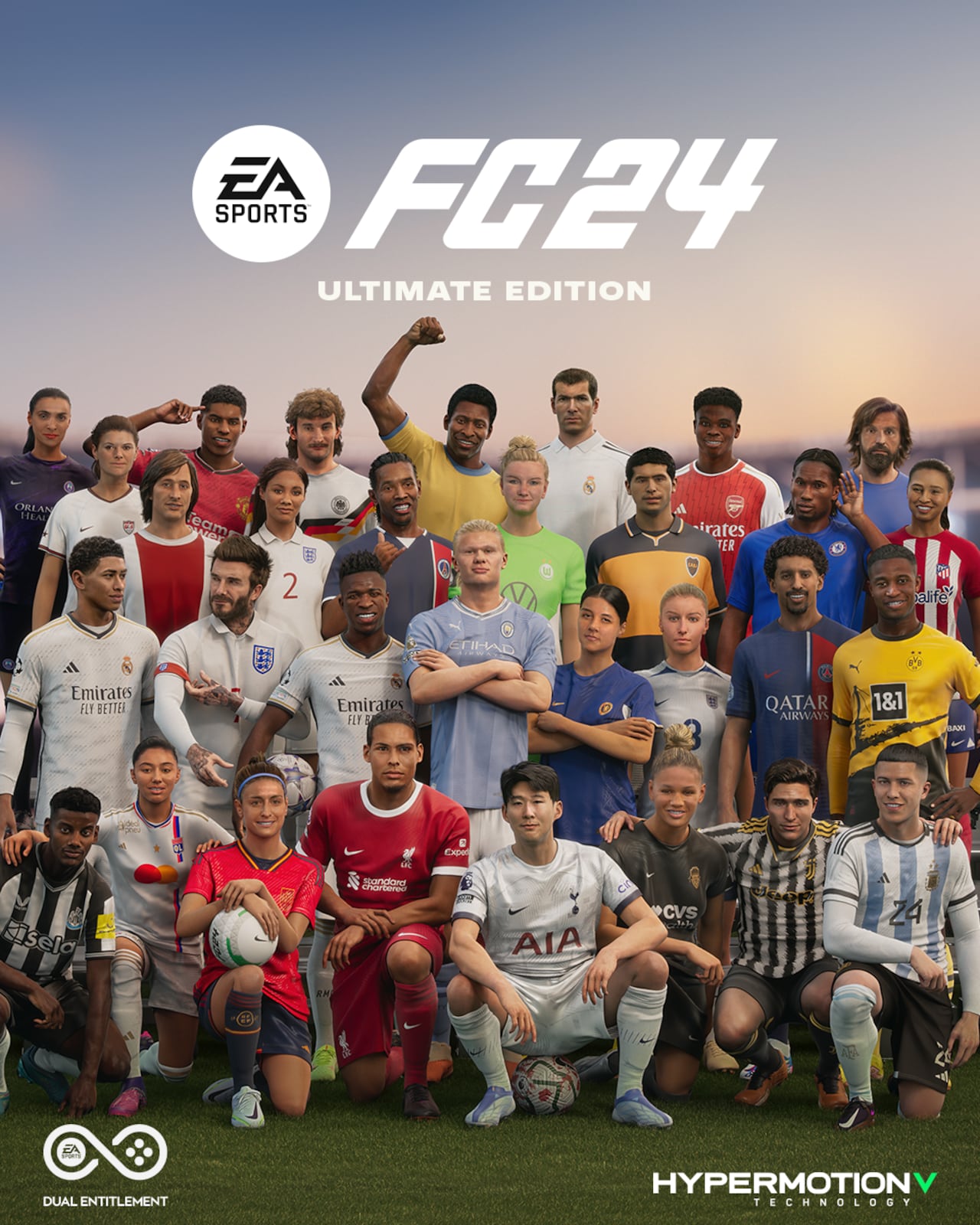 EA Sports reveló la portada de FC 24, el juego sucesor de la saga FIFA.
