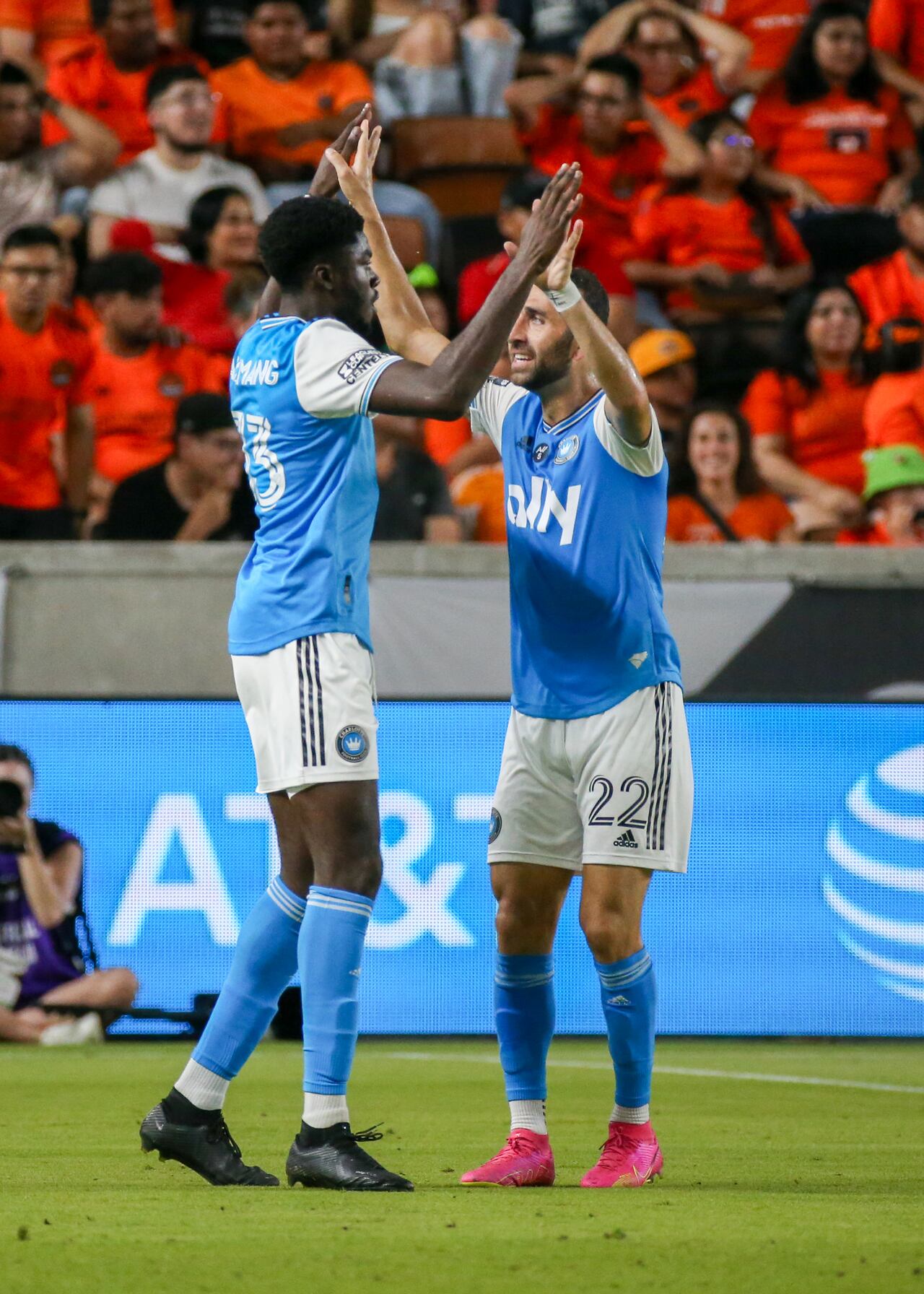 Patrick Agyemang marcó para el Charlotte FC.