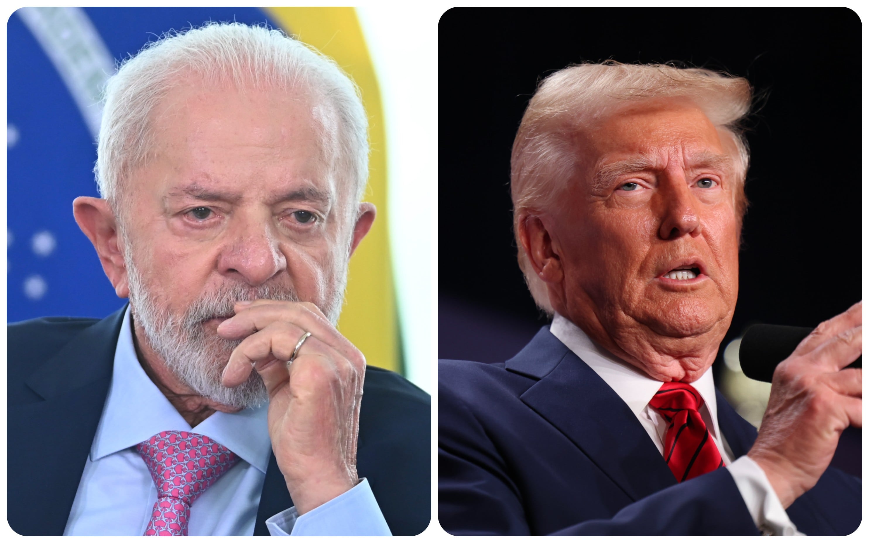 Lula da Silva y Donald Trump