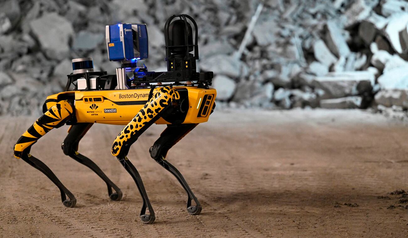 Perro robot creado por Boston Dynamics.