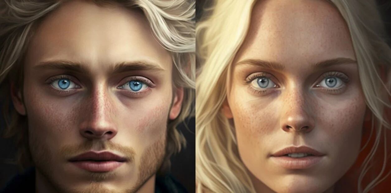 En varias zonas de Europa se piensa que las mujeres suecas son sumamente bellas, por ello Midjourney puso a Suecia en el tercer puesto de su top.