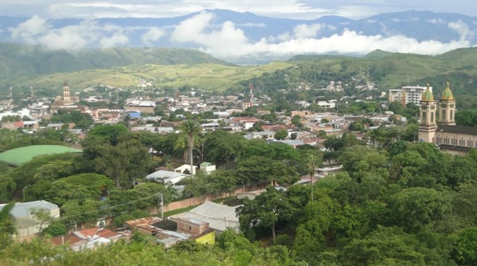 Panorámica del municipio de Garzón, Huila.