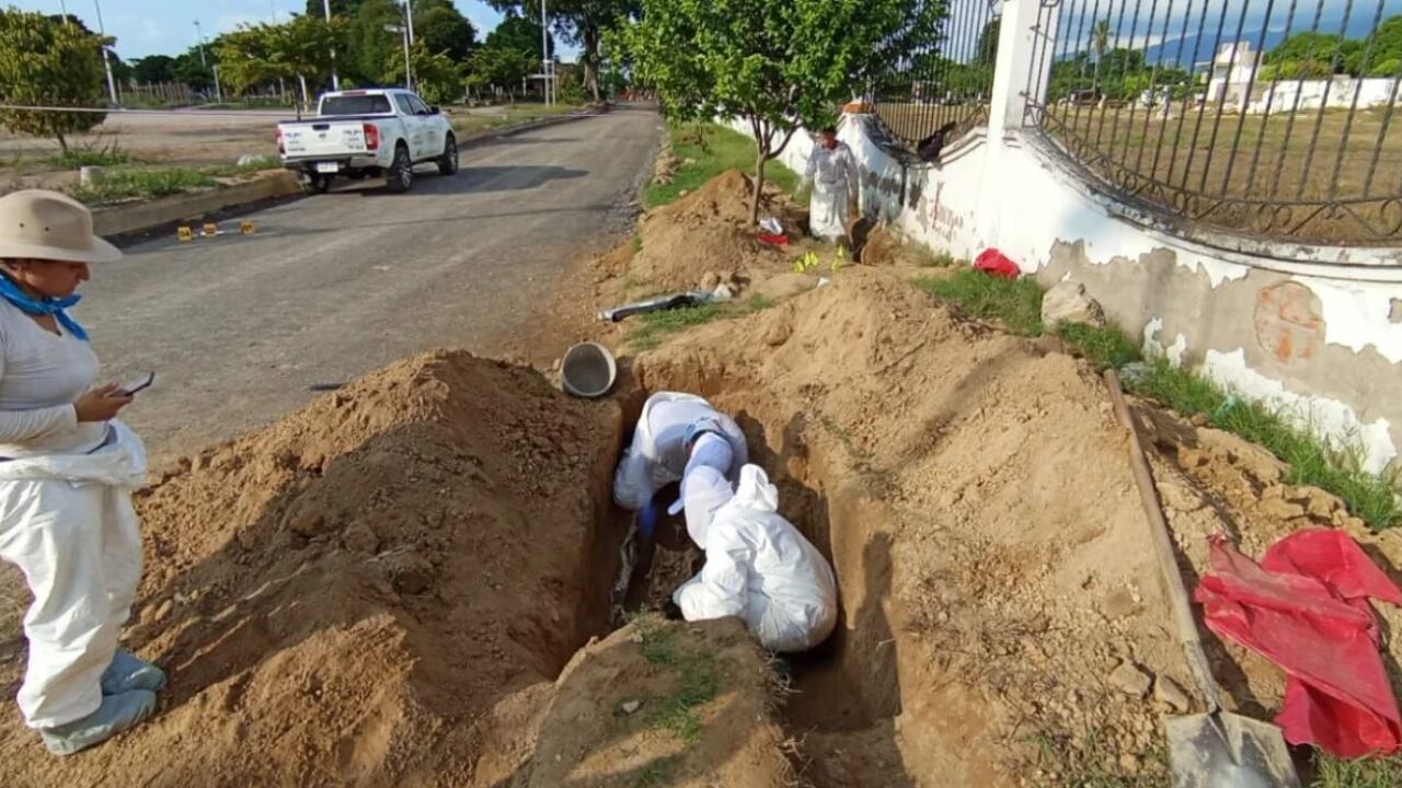 UBPD recupera cuerpos en área externa del cementerio de Curumaní