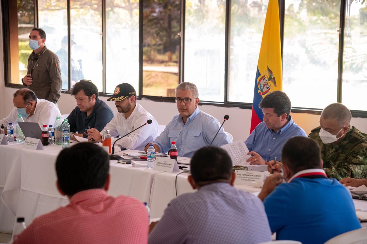 escucharon las necesidades de la comunidad y evaluar los avances de las acciones que hemos adelantado en materia de seguridad y orden público.