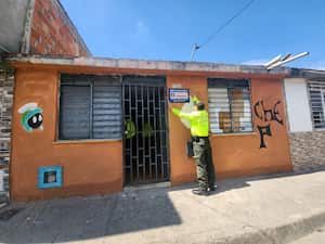 Policía y Fiscalía, realizan ocupación de extinción de dominio a 4 inmuebles en la ciudad de Buga.
