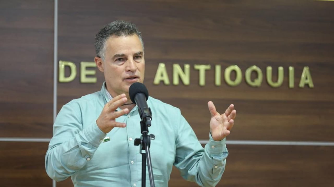 Aníbal Gaviria, gobernador de Antioquia