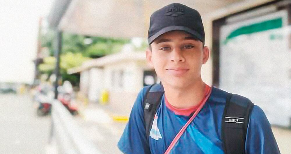 Juan José Zafra tuvo un accidente en la playa. 