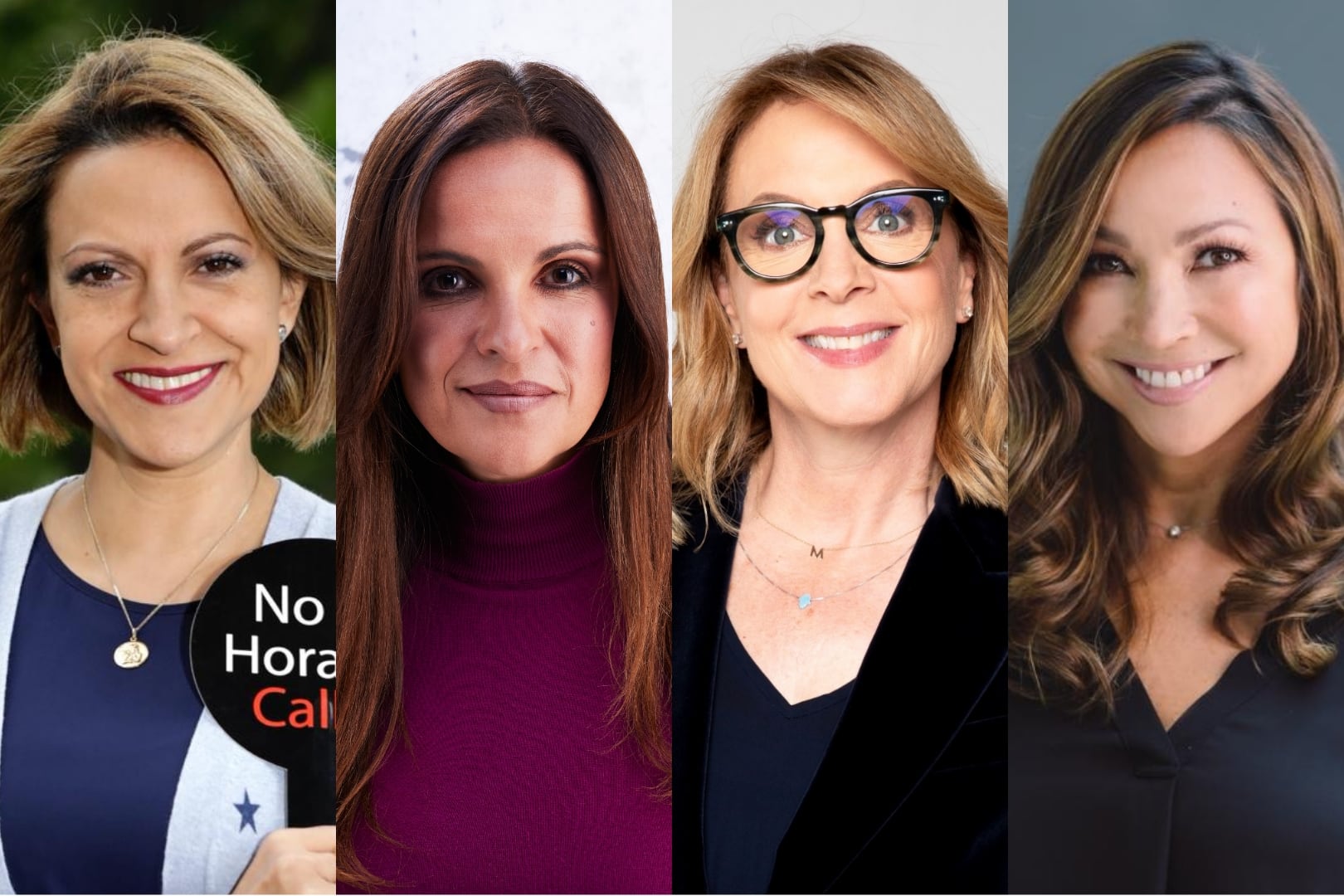 Jineth Bedoya, periodista, escritora y activista contra la violencia de género; María Andrea Nieto, directora de ‘El Control’ y columnista de SEMANA; María Elvira Arango, directora de los Informantes y D’Arcy Quinn, periodista de La FM Radio.