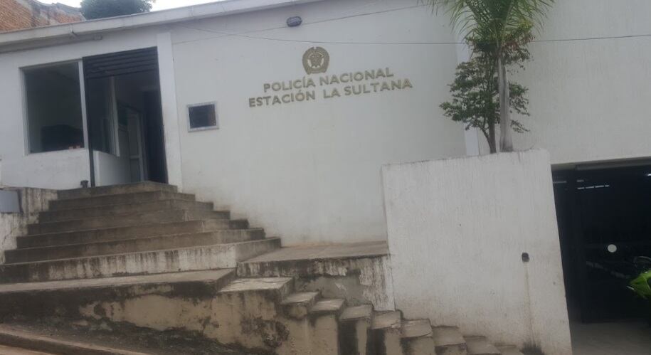 Estación de Policía La Sultana, ubicada en Siloé, en Cali.
