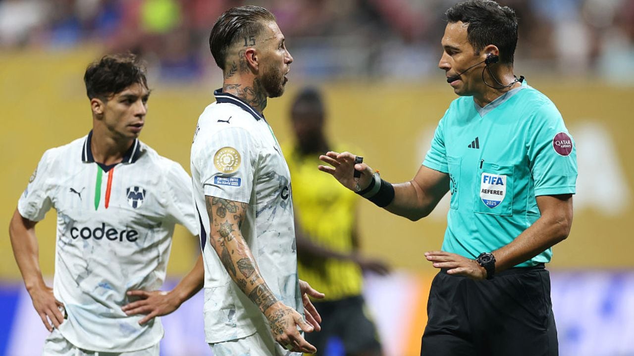 Sergio Ramos en el Mundial de Clubes.