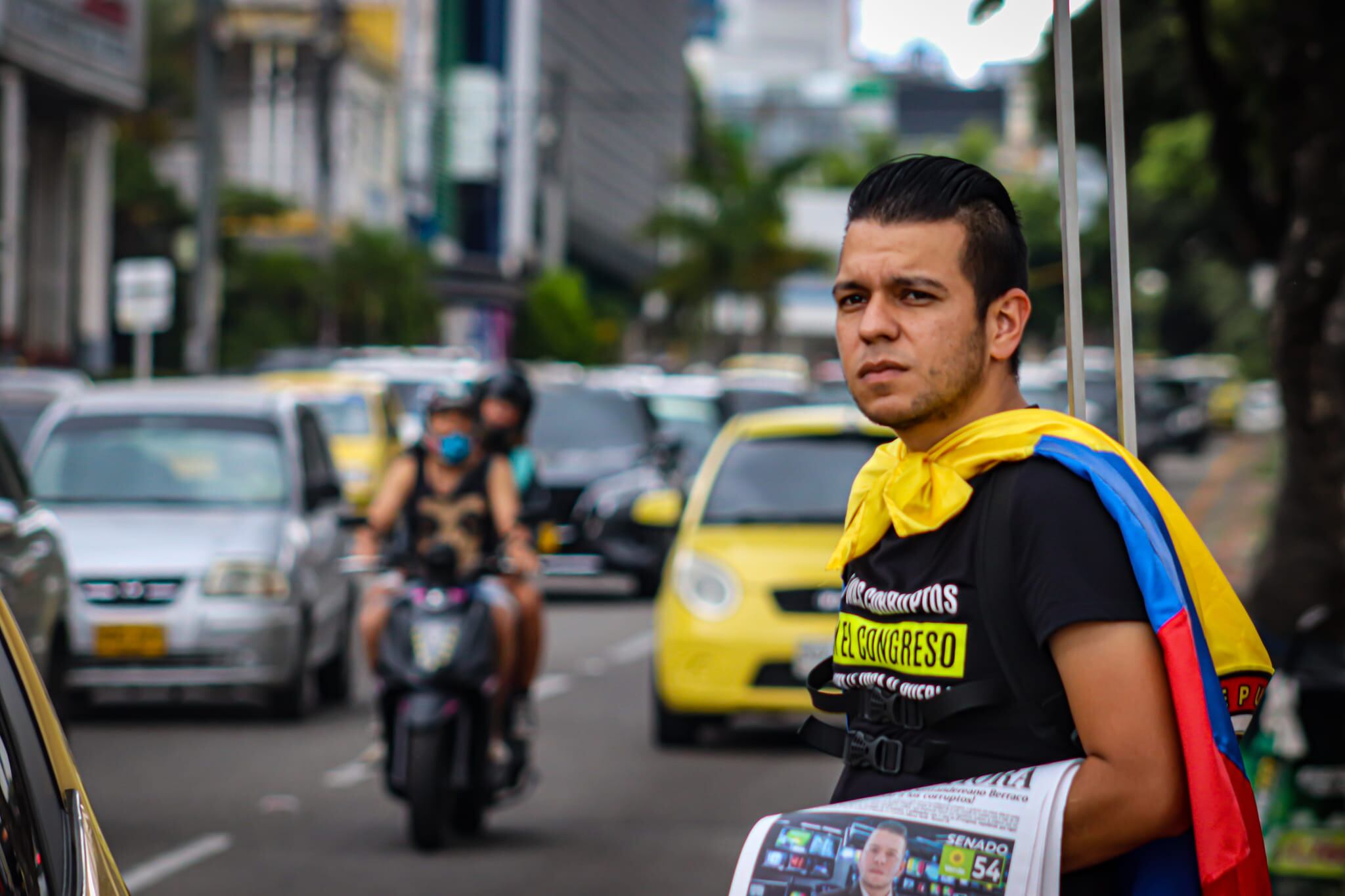 El santandereano se posesionó como congresista el 20 de julio.