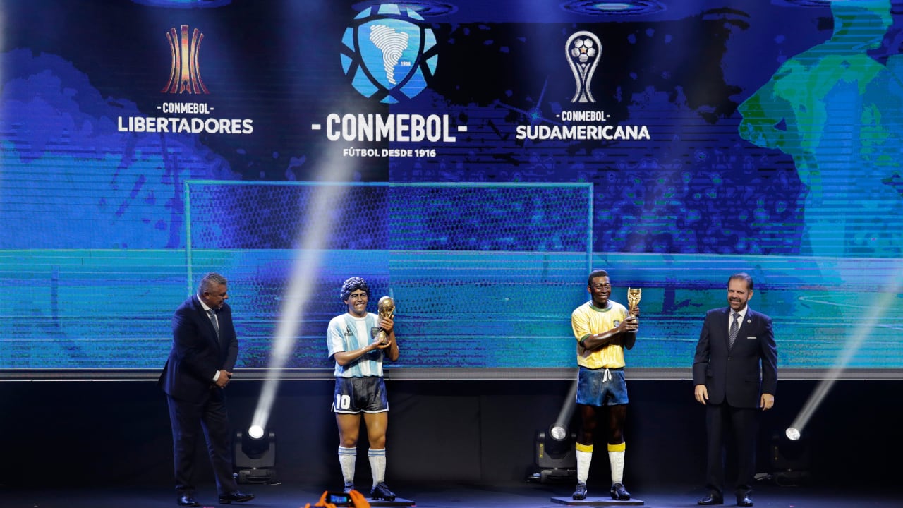 Sorteo de Libertadores y Sudamericana.
