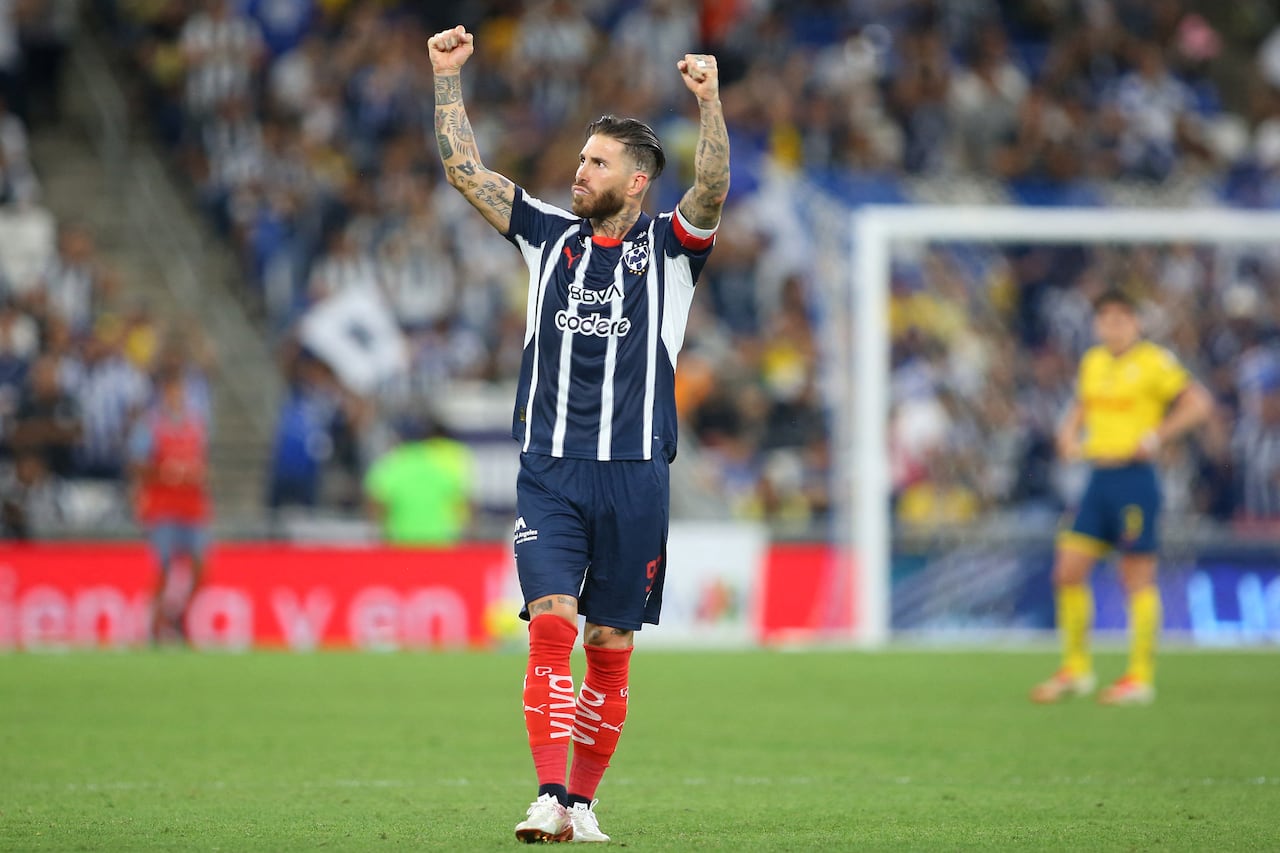 Sergio Ramos jugador del Monterrey