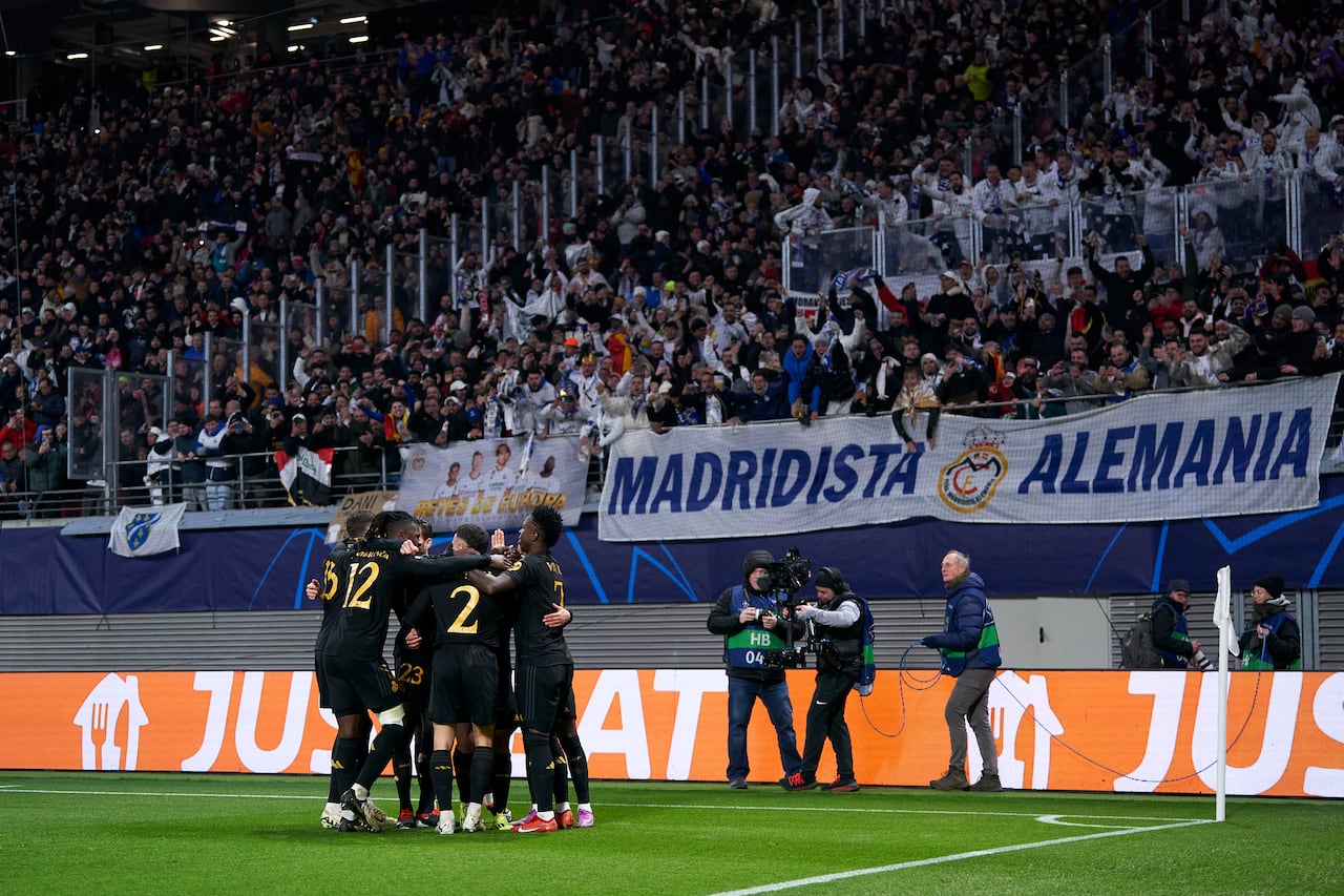 Real Madrid pegó en la ida de los octavos de final de la UEFA Champions League.