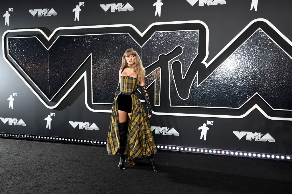 Taylor Swift en los Premios MTV VMA's 2024.