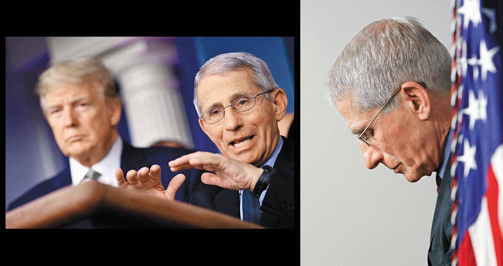 El epidemiólogo de la Casa Blanca habla con Trump con datos y evidencia científica. Por eso aún sigue en el cargo. Los seguidores del presidente, sin embargo, le montaron una cruzada para que lo despida. 