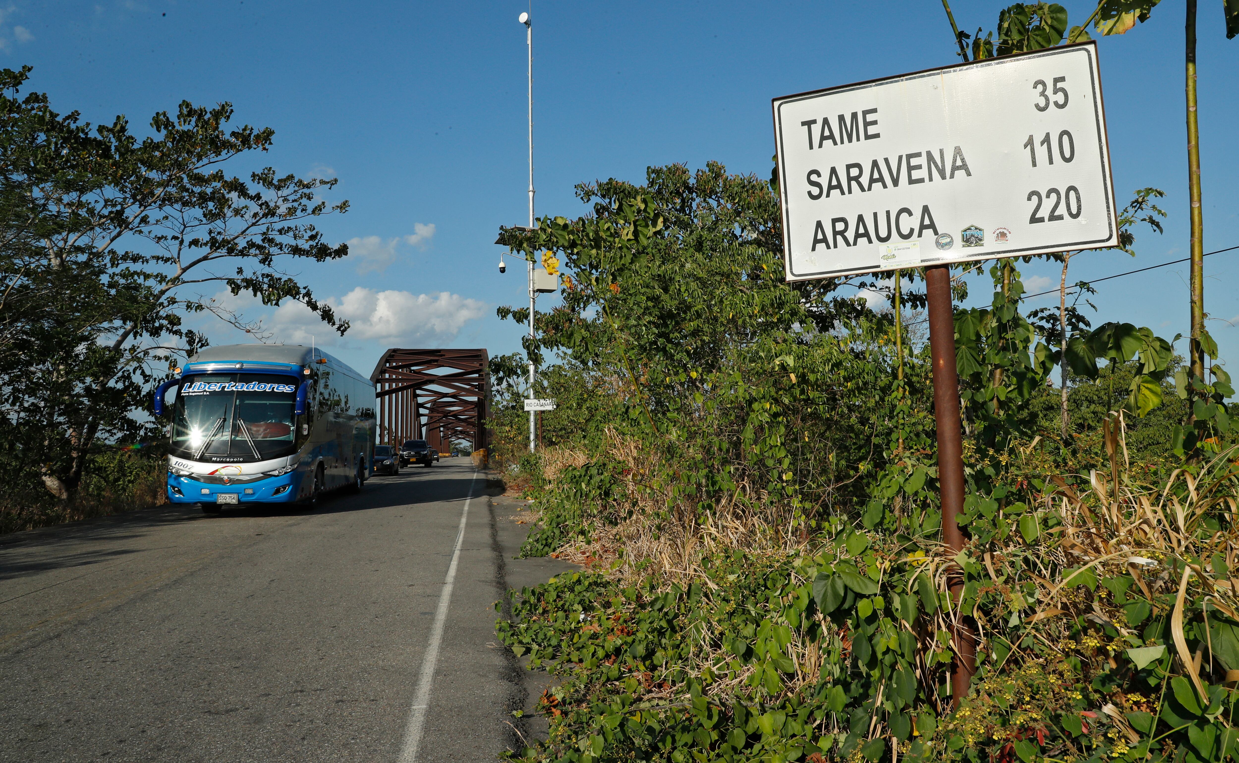 Vía departamento de Arauca carretera 
Arauca enero 6 del 2022
Foto Guillermo Torres / Semana