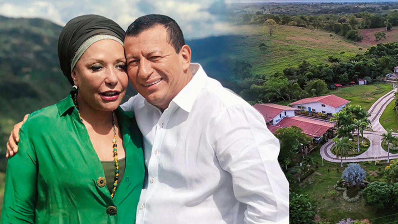 Esta es la finca Ari Ari, en Puerto Lleras, Meta, que compraron Piedad Córdoba y su pareja, Luis Alberto Pérez. Él no ha hablado con los hijos de ella para definir la suerte del predio.