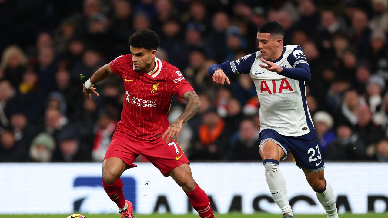 Luis Díaz ya le marcó esta temporada al Tottenham.