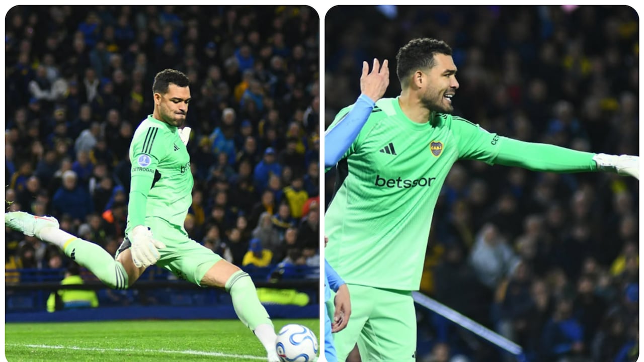 Álvaro Montero, portero de Boca Juniors.