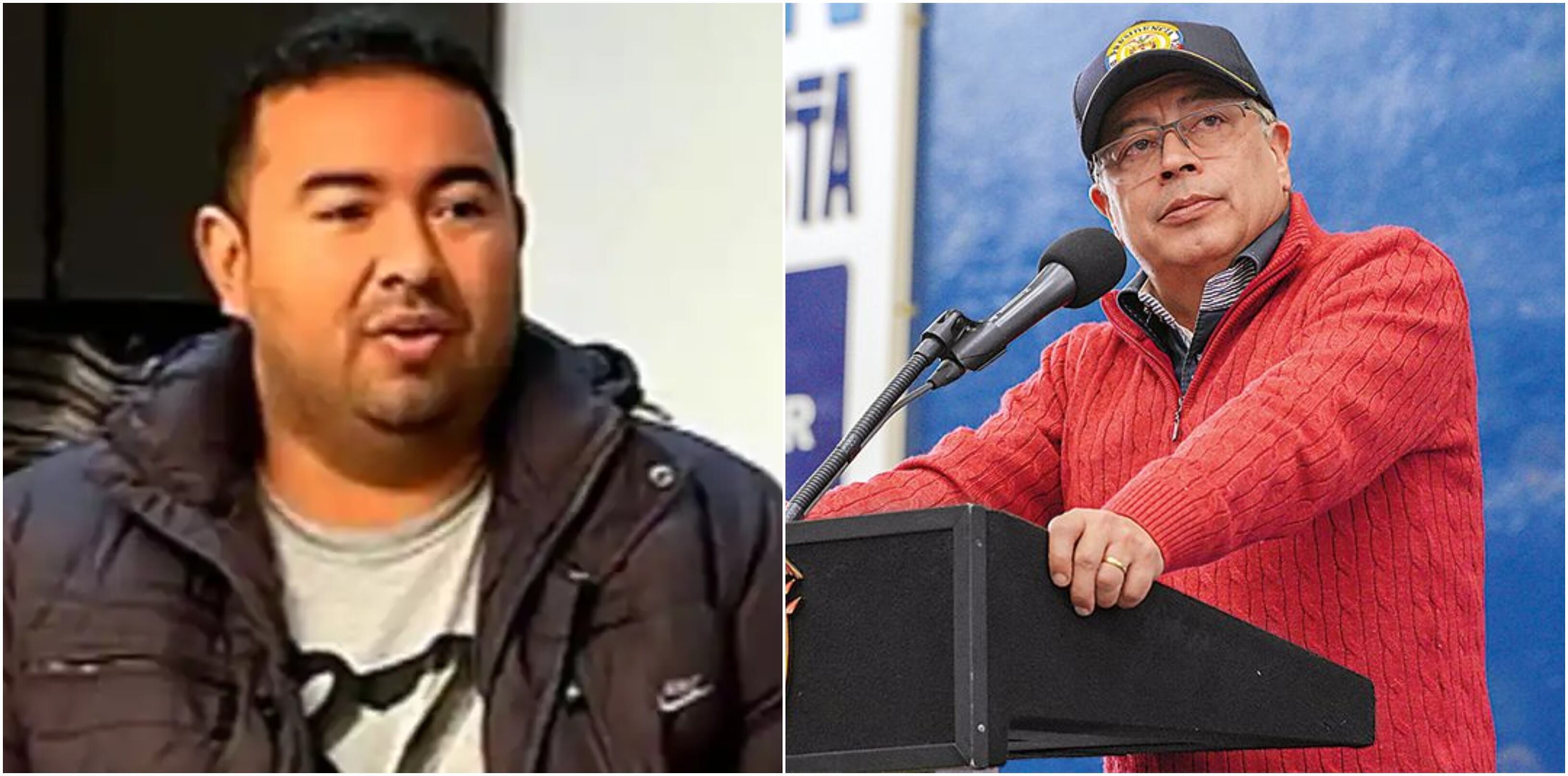 Presiente Gustavo Petro y Jorge Luis Alfonso López