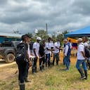 Los 16 liberados eran jóvenes entre los 18 y 25 años