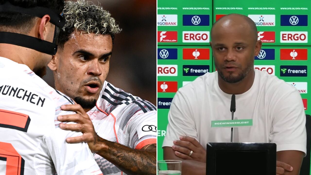 Vincent Kompany habló en rueda de prensa, tras el partido contra el modesto Wehen Wiesbaden.